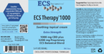 ECS Therapy 1000 BS Hemp Cream 3.4 oz