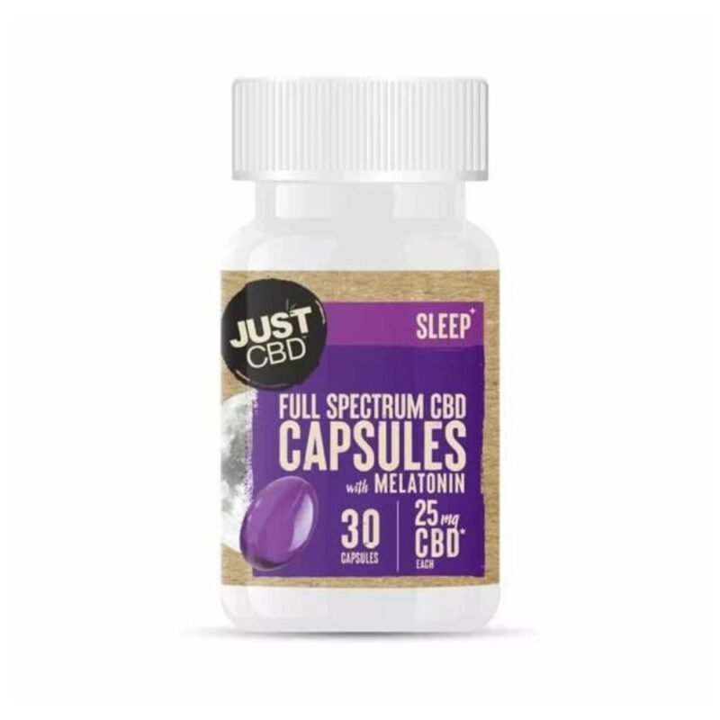 Full Spectrum CBD Gel Capsules with Melatonin Product